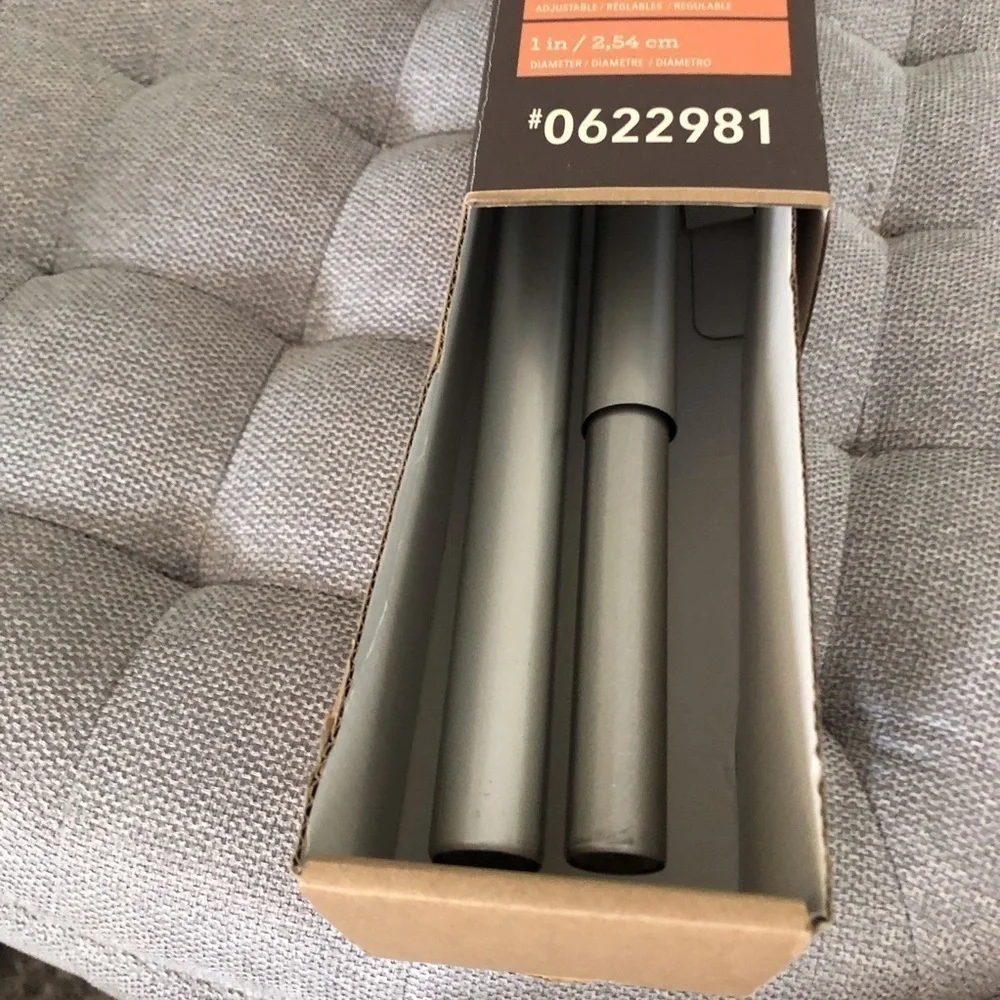 Allen & Roth curtain rod extensions